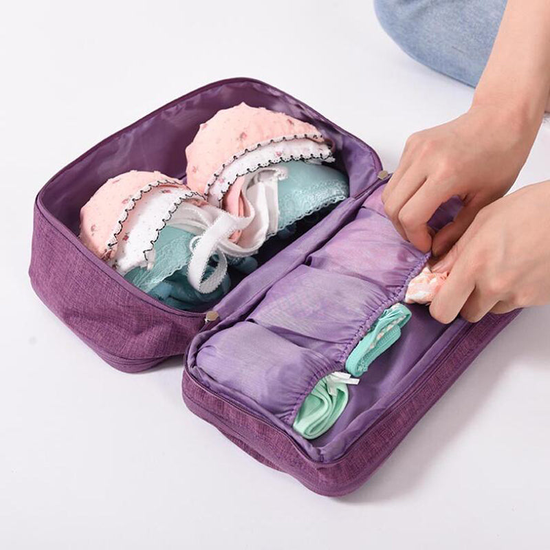 Waterproof Cationic Bra Bag Large Capacity Underwear Storage Bag Portable Organizing Bag Travel Supplies
