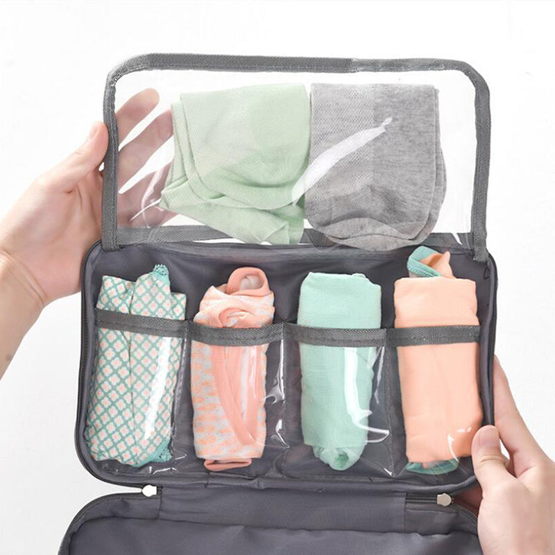 Waterproof Cationic Bra Bag Large Capacity Underwear Storage Bag Portable Organizing Bag Travel Supplies