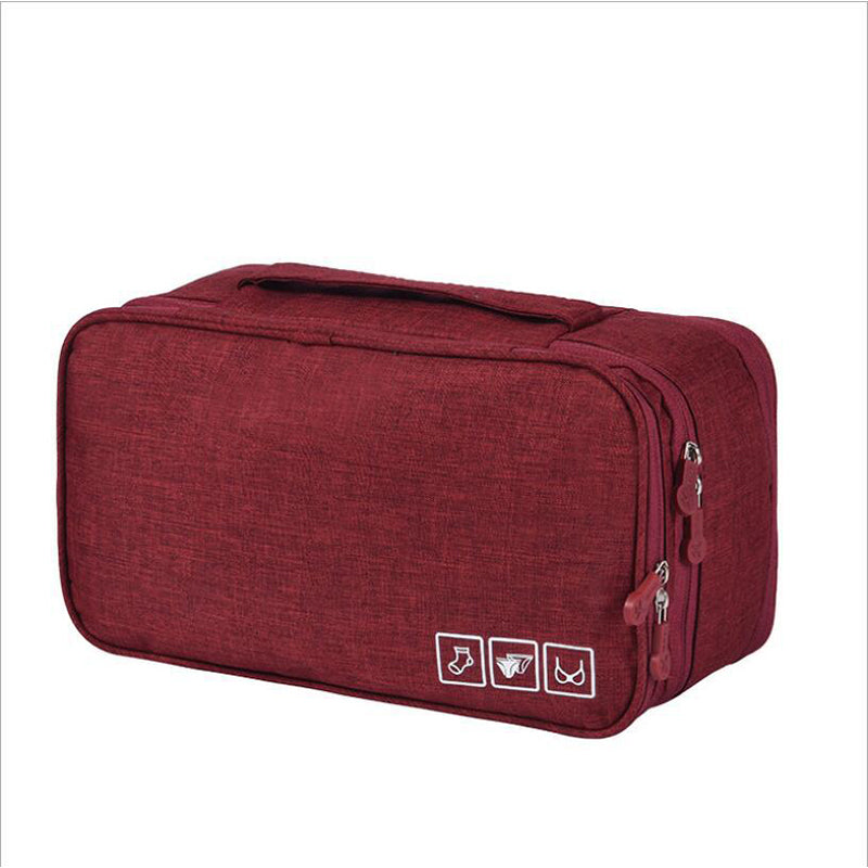 Waterproof Cationic Bra Bag Large Capacity Underwear Storage Bag Portable Organizing Bag Travel Supplies