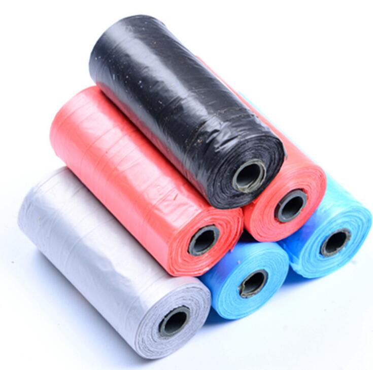 15pcs/Roll pet pick-up garbage bag